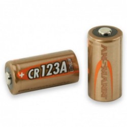 Pile Lithium CR123 3 volts...